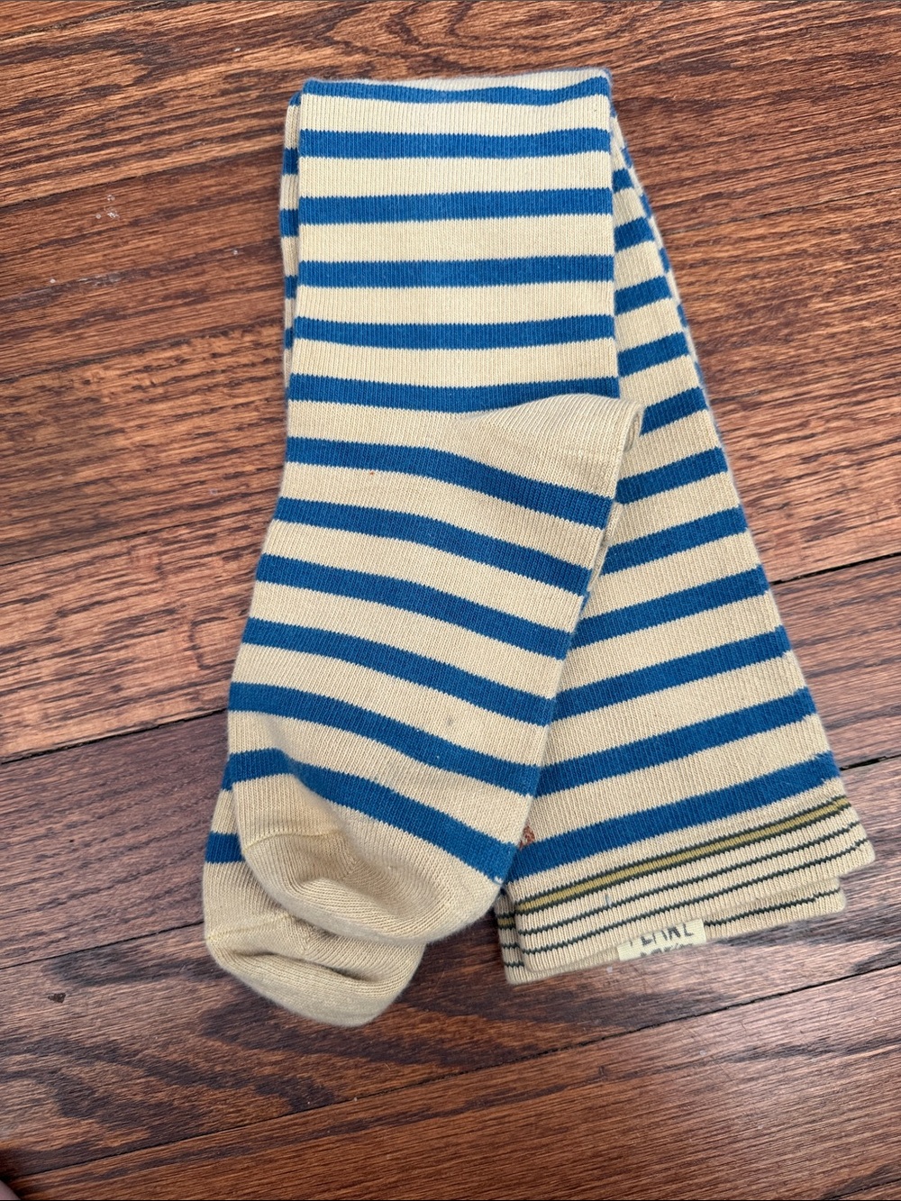 Magnolia Pearl Long Striped Socks, NWOT